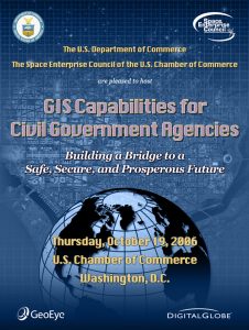 GIS event poster